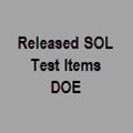 Released SOL Test Items